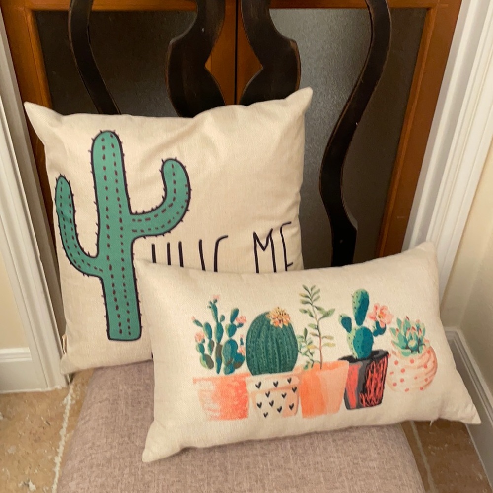 Cactus pillows